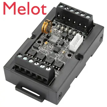 

PLC Programmable Logic Controller FX1N-10MT Industrial Control Board DC 24V Relay Delay Module with Shell