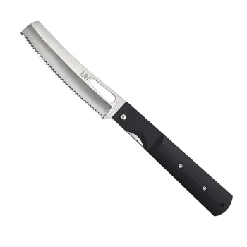 

Foldable stainless Bread Knife Fruit Scraping Grater Jagged Peeler Scraper Easily Carried Pocket Knife kitchen accessorie gadge
