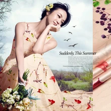 118 см широкий шелковый стрейч метр атласной ткани 19 мм цифровой струйный шелк ткань для платья спандекс ткань оптом шелковая ткань