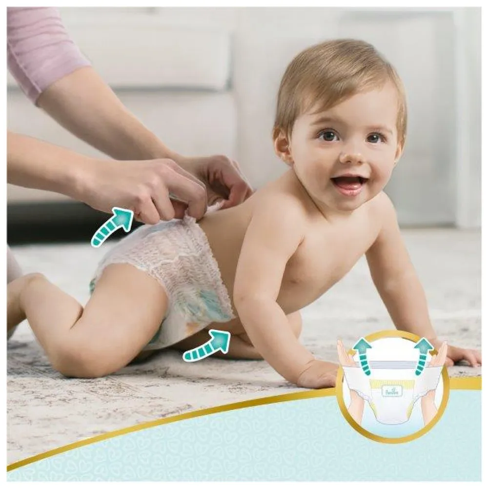 Трусики Pampers Premium Care 12-17 кг, размер 5, 52 шт