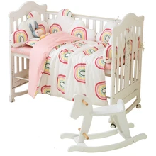 1 шт Детские постельные принадлежности набор в форме облака Подушка бампер хлопок кроватка