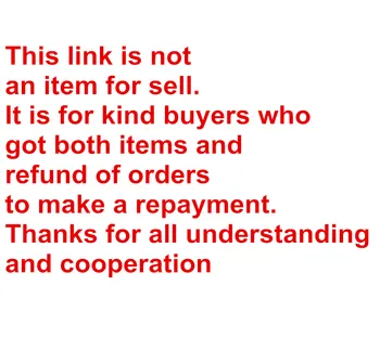 

Re-pay link for orders Which received items after refund