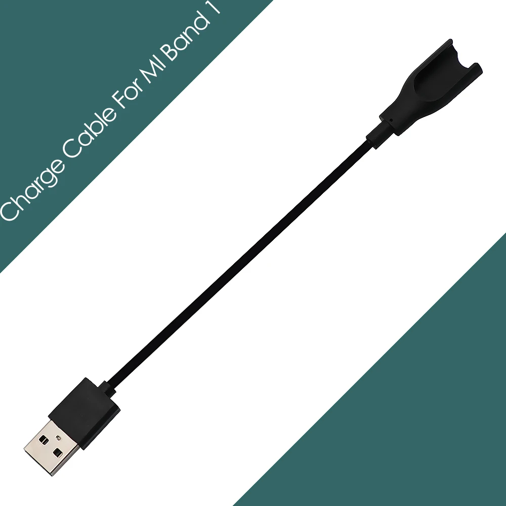 For Mi band 1 Сменный USB кабель для зарядки с адаптером смарт-зарядное устройство Шнур для Xiaomi MiBand 3 фитнес-трекер Смарт-браслет аксессуары - Цвет: For Mi band 1