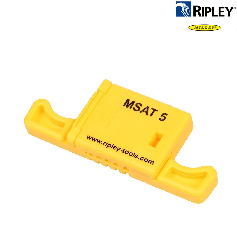 MSAT-5 нож для зачистки оптоволоконных жил Ripley Miller MSAT 5 свободный буфер для труб Mid-Span инструмент доступа 0,9 мм до 3,0 мм