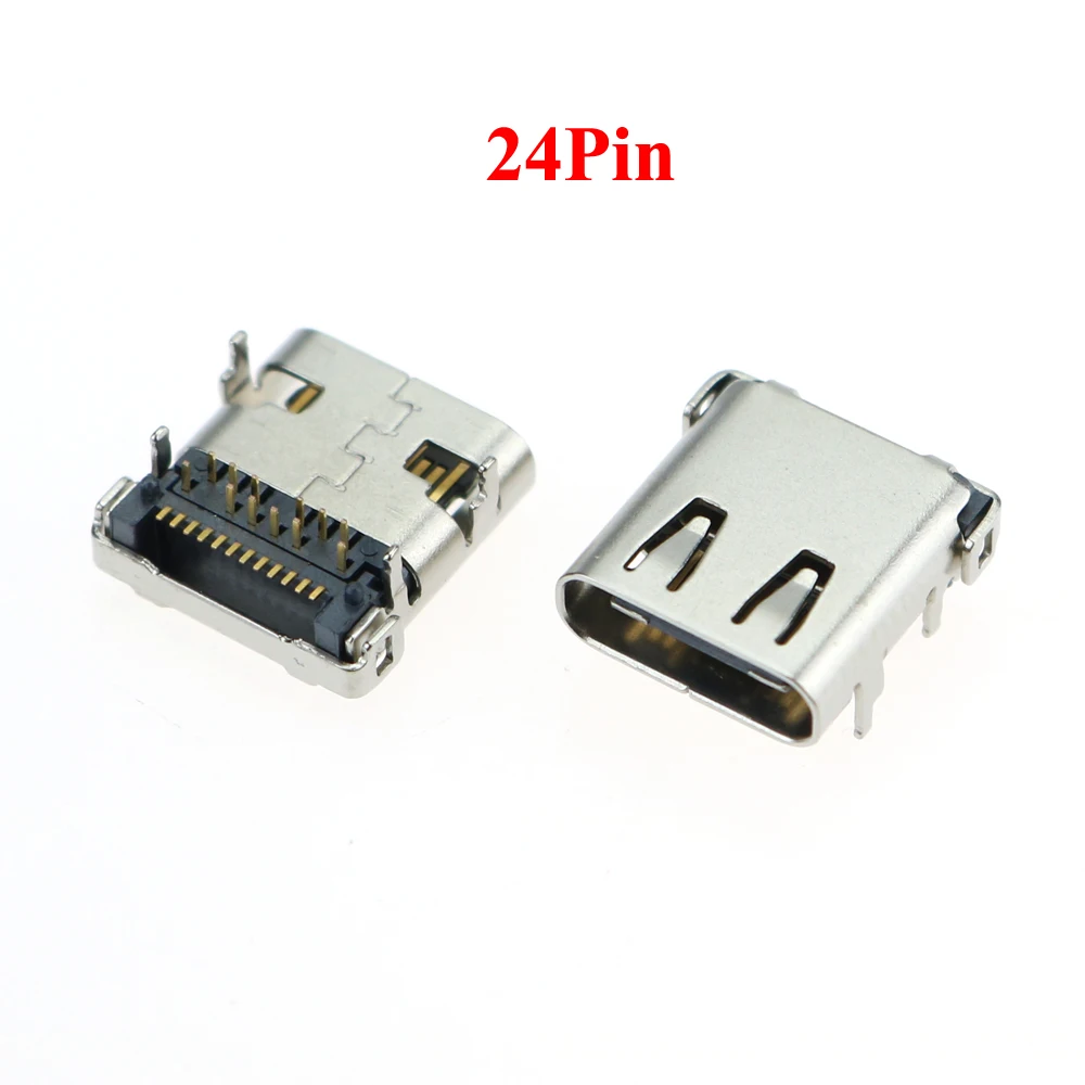 12Mode Type C 6 12 24 Pin SMT Socket Connector USB 3.1 Female SMD DIP For Huawei Samsung Lenovo PCB Design DIY High Current