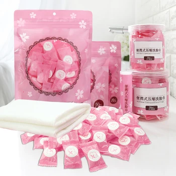 

Compressed Towel Cotton Travel Portable Facial Towel Beauty Facial Towel Small Square Towel-1 Pack