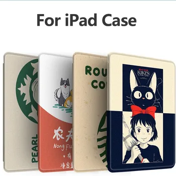 

Case For iPad Pro 11 2020 Case With Pen Slot Cute Girl Flip Case For iPad Pro 11 inch Air 2 3 10.2 10.5 inch Mini 4 5 Case Cover