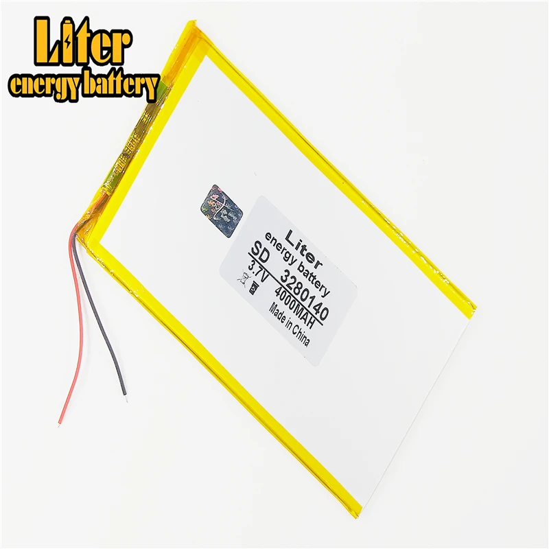 Bom qulity 3280140 3 7 v 4000mah( real 4000mah) bateria Li-Ion para v88 v971 m9 планшетный ПК 2*80*140 мм | Компьютеры и