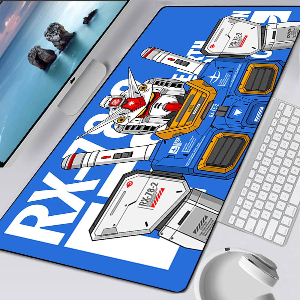 Gundam Large Gaming Mouse Pad Xxl Computer Office Mousepad Pc Gamer