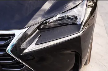 

Carbon Fiber Headlight Eyelids Covers for 2014-2017 NX200t NX300h 2015 2016