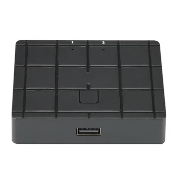 

2 Port Switcher 2-in 1-out Converter USB Printer Computer Sharing Disk / Mouse Accessory for Windows 7