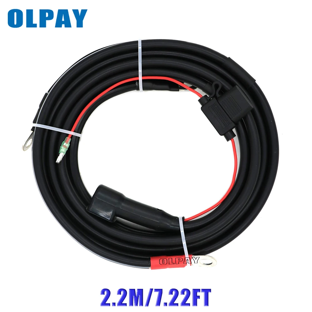 Cable de batería para motor fueraborda Yamaha Parsun Powertec, 30-85HP