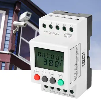 

Phase Protection Relay JFY-5-1 Over Under Voltage Phase Failure LCD Display Protector 3 Phase Voltage Monitor Relay