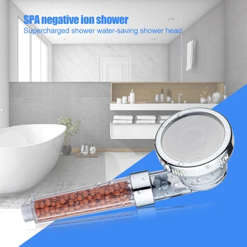 

Multi-function Handheld Shower Head Sprinkler 3 Mode Increase High Pressure Water Saving Jetting Prevent Clogging Bathroom Tool
