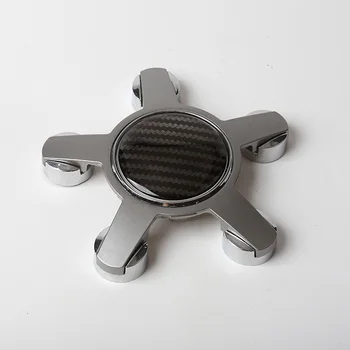 

4pcs 135mm Grey Black Silver Car Logo Wheel Center Cap 4F0601165N