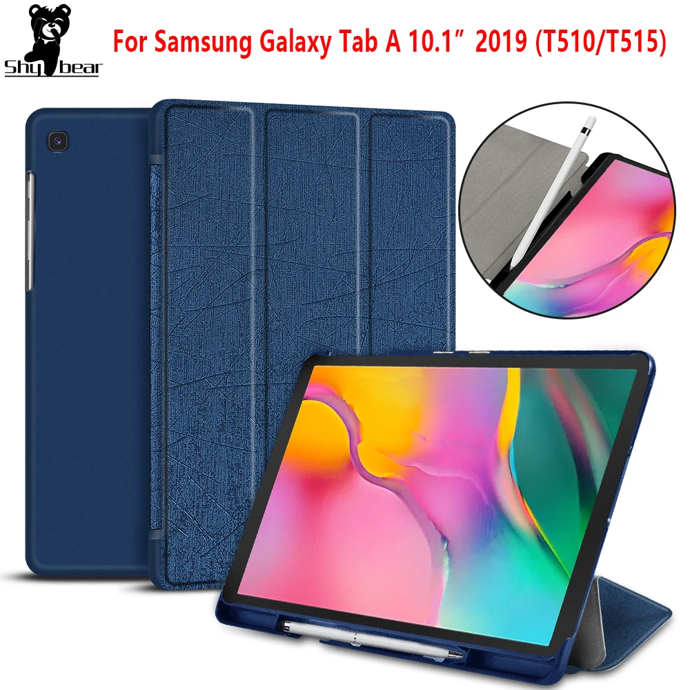 Case Cover for Samsung Galaxy Tab A 10.1 T510/T515 Full Cover Screen Protector 
