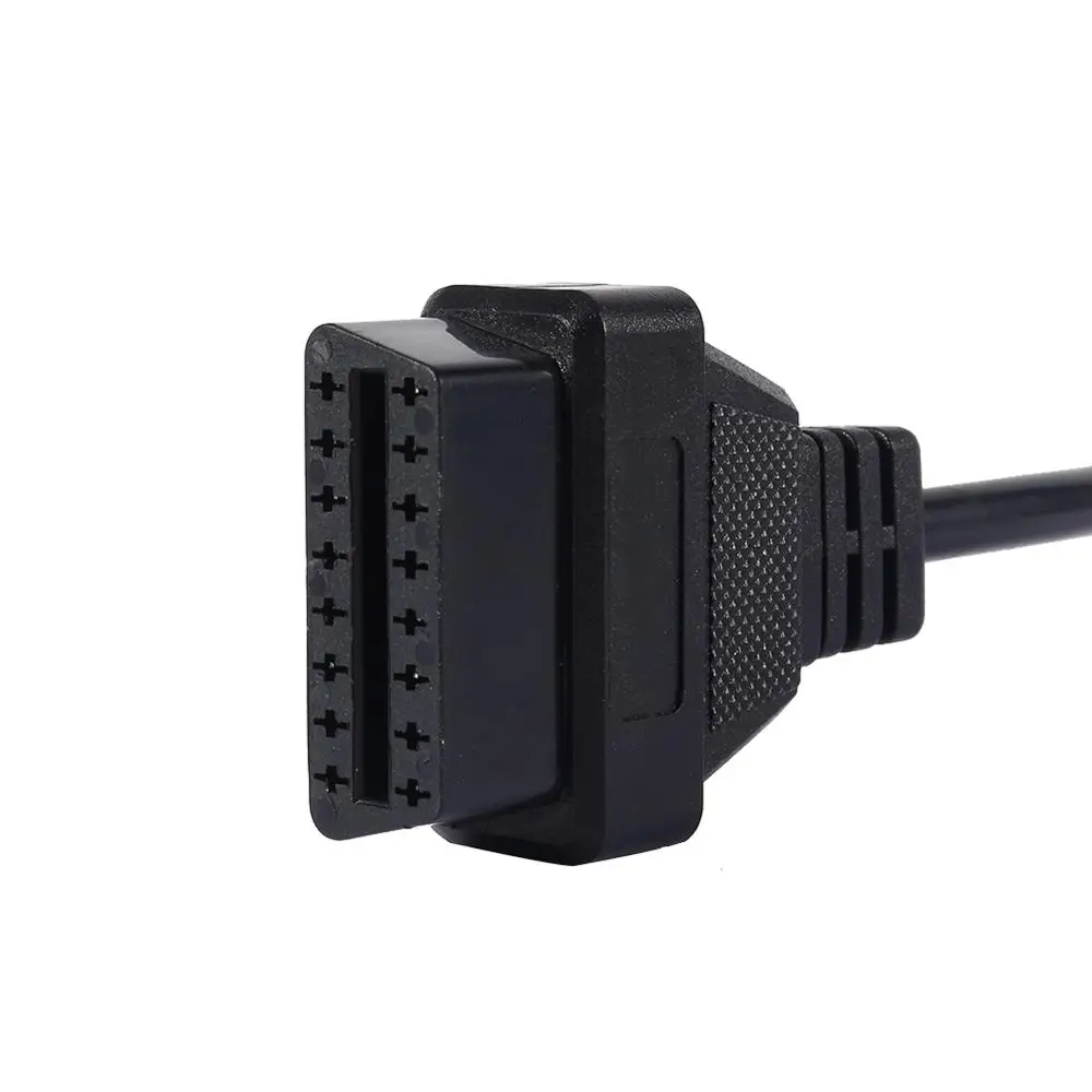 12 контактов к OBD2 16 диагностический инструмент соединитель Адаптерный кабель для