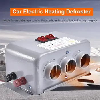 

12V Car Electric Heating Defroster Windshield Electric Heater For Heating Defrosting Defogger For Car Temperature Control Device