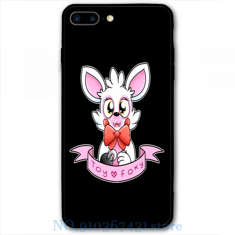 Toy Foxy Mangle - FNAF Phone Case For iPhone 12 Pro 11 X XR XS Max 8 7 6 6s Plus 5s Soft TPU Glass Back Cover | Мобильные телефоны