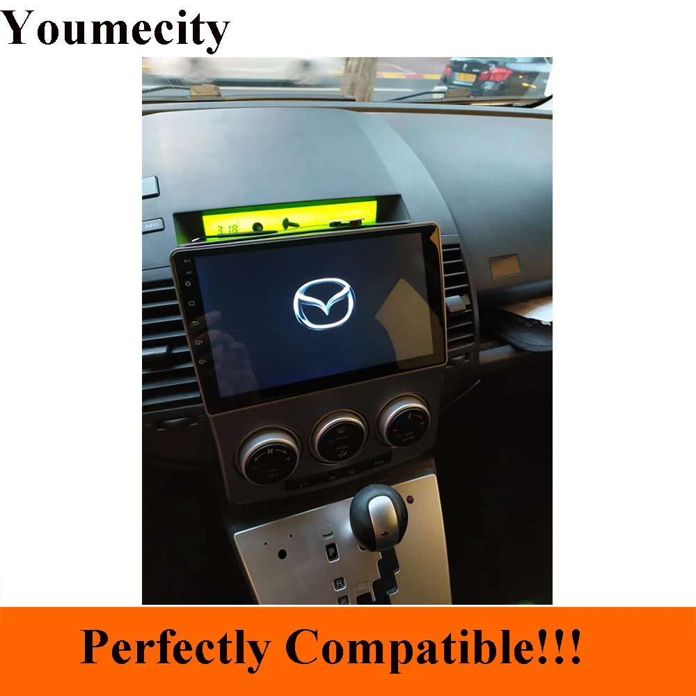 Perfect Octa Core 32G ROM Android 9.0 Car dvd gps player for Mazda 5 2005-2010 Mazda5 radio video Stereo Audio navigation wifi RDS SWC 3