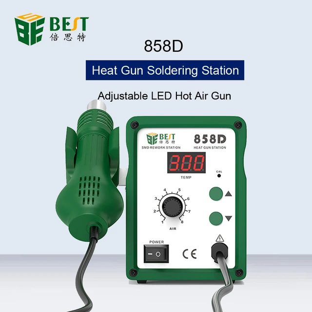 Adjustable Electronic Hot Air Heat Gun  Desoldering Hot Air Soldering  Station - 650w - Aliexpress