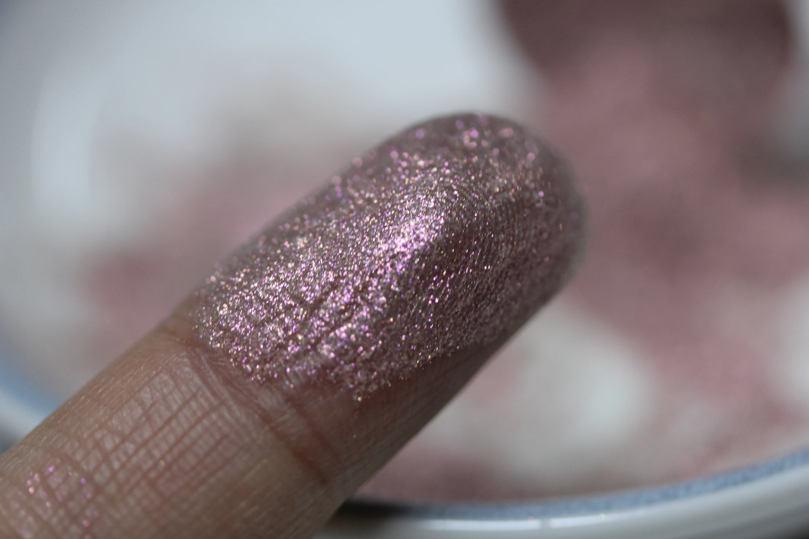 Алмазная свободная Пылезащитная пигментная пудра для косметики губная помада