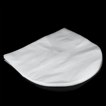 

50pcs/set Vinyl Cover Container Storage Protective Bag Inner Sleeves Anti Static PE Semicircular Clear 12 Inch Dustproof