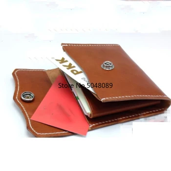 

Japan Steel Blade DIY Leather Craft Small Wallet with Cover Bag Cutting Wooden Die Knife Mould Set Hand Punch Tool Template