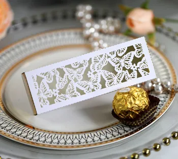

Butterfly Candy Box Hollow Chocolate Boxes Wedding Party Baby Shower Decor Supplies