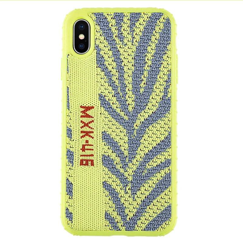 Мягкий тканевый чехол для iphone 11 pro, чехол для iphone X Xs max XR 6 6s 7 8 plus, тканый узор, чехлы для телефонов - Цвет: Green