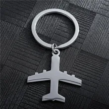 MKENDN Flight crew брелок из нержавеющей стали flight Key Chains модель самолета металлический подарок для мужчин влюбленных