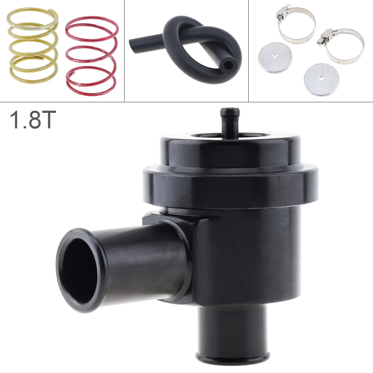 

Black Aluminum Racing Turbo Charger Blow Off Valve BOV Blow Dump High Performance Blow Off Adaptor Car Valve