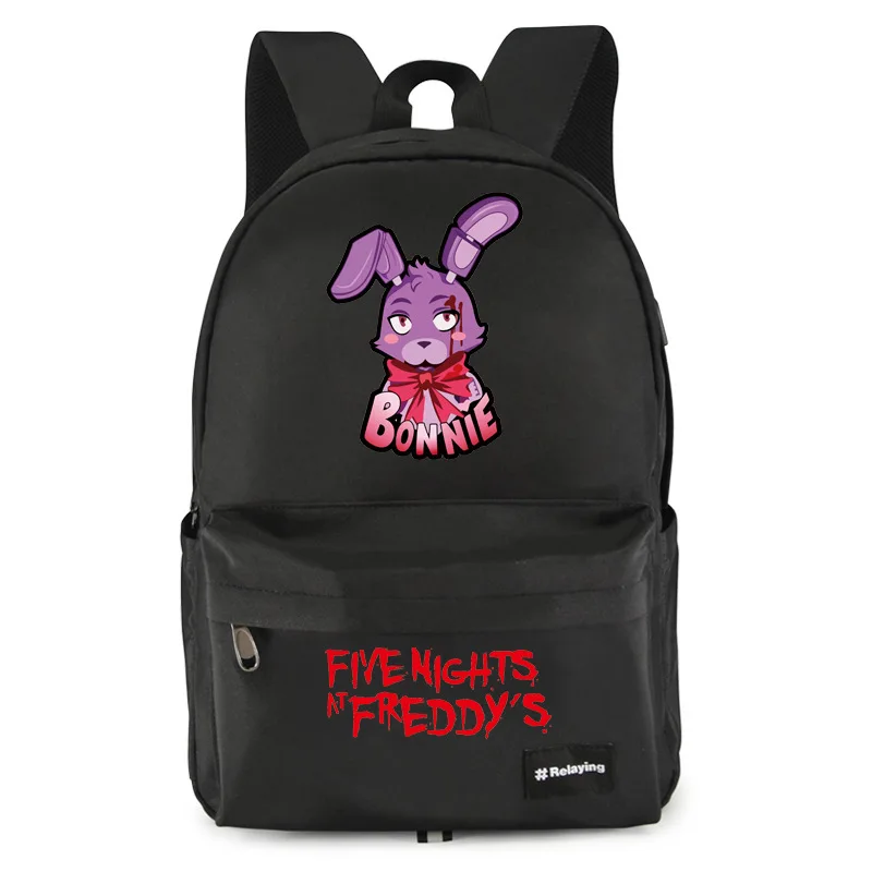 

Teddy Bear Midnight Harem Game Related Products Theme USB Waterproof Backpack