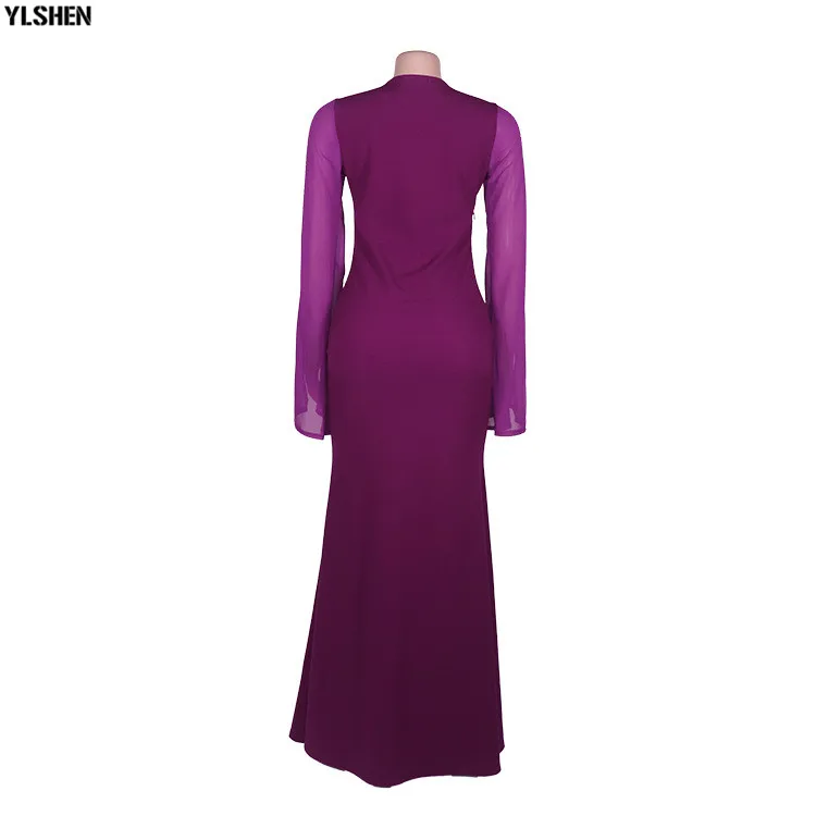 African Dresses for Women Dashiki Diamond Robe Africaine Femme 2020 Africa Dress African Clothes Long Maxi Evening Party Dress 03