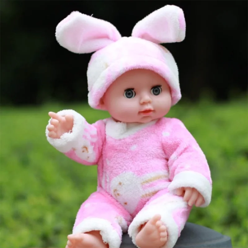30 см мягкие пластиковые мини куклы Reborn playmate, детские игрушки, реквизит для фотосессии, подарки на Рождество и день рождения