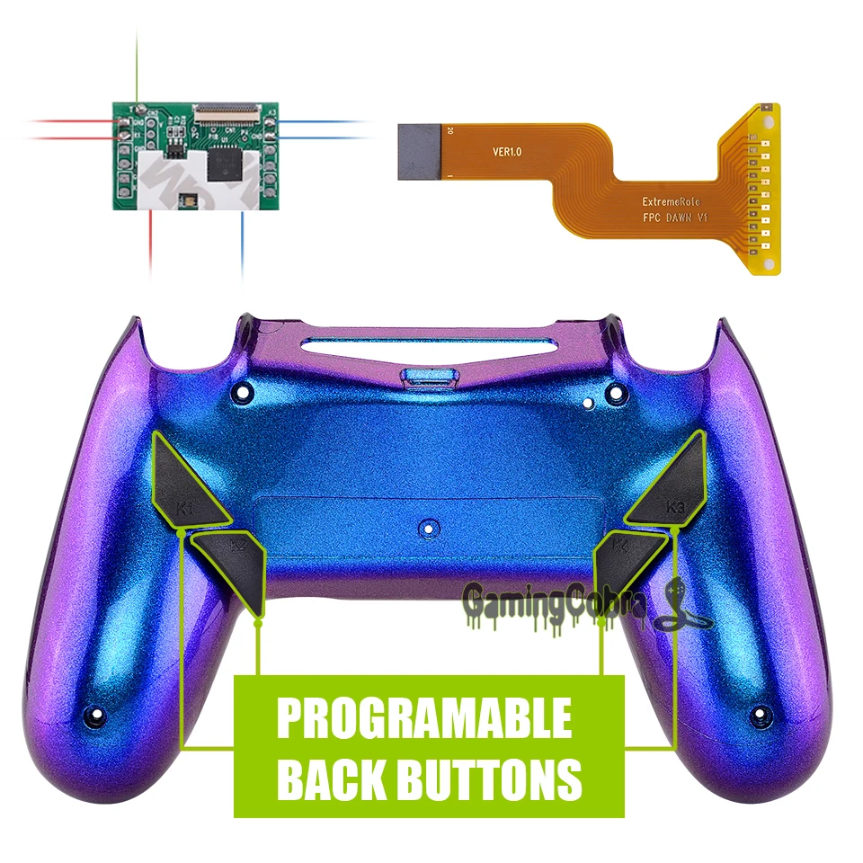 Набор программируемый Remap для контроллера PS4 Slim Pro JDM 040/050/055 Вт/задняя оболочка и 4