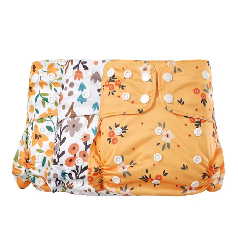 Coola Peach 3pcs/pack Baby Cloth Diaper Waterproof Cover Nappies Pocket Fashion Drop Shipping | Мать и ребенок