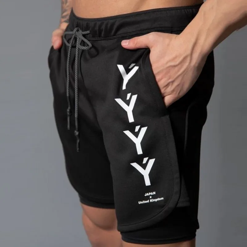 2019 NEW Men's Running Shorts Mens 2 in 1 Sports Shorts Male double-deck Quick Drying Sports men Shorts Jogging Gym Shorts men 2019 NEW Men's Running Shorts Mens 2 in 1 Sports Shorts Male double-deck Quick Drying Sports men Shorts Jogging Gym Shorts men