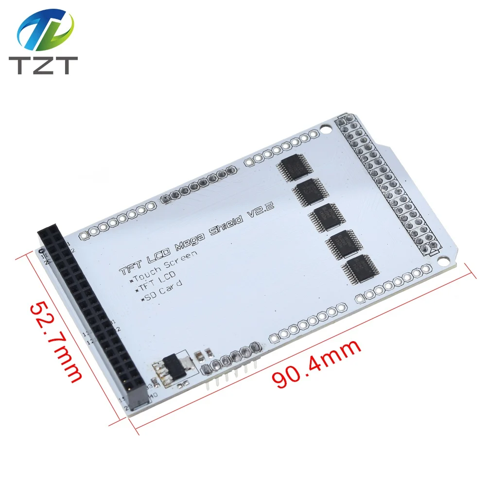 TFT lcd Щит Модуль расширения для Arduino TFT01 Mega Touch lcd поддержка TFT 3,2 ''4,3'' 5,0 ''7,0'' 3,2 ''4,3 5,0 7,0