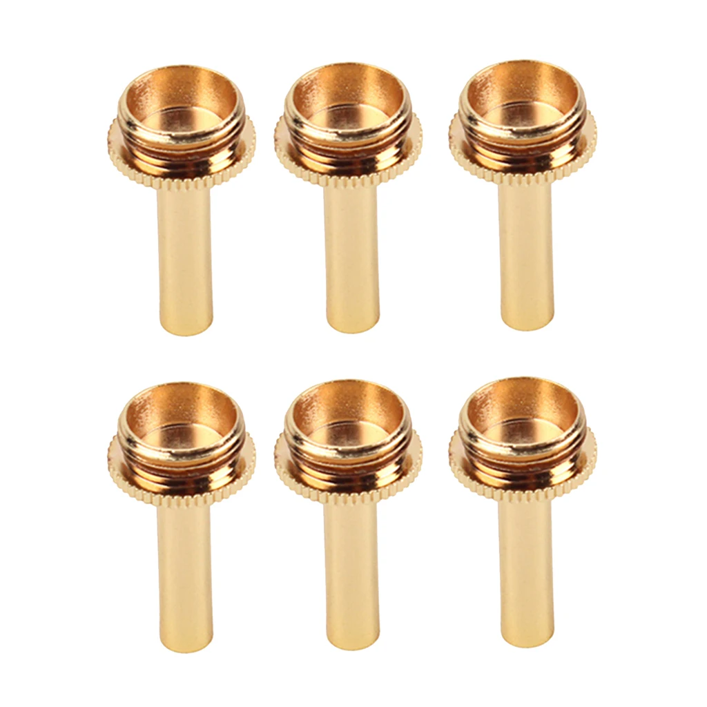 15x29mm Trumpet Connecting Rod Screws Instrumental Accessory 6pcs/set Copper