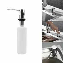 Новое поступление, черный дозатор для мыла, кухонный кран для раковины, ванная комната, Душ, лосьон, шампунь, насос, палубное крепление, ручной дозатор мыла