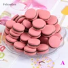 6PCS Simulation Macaron Model Fake Cake Cream Snack Children Shooting Props Wedding Dessert Window Decoration Ornaments 5