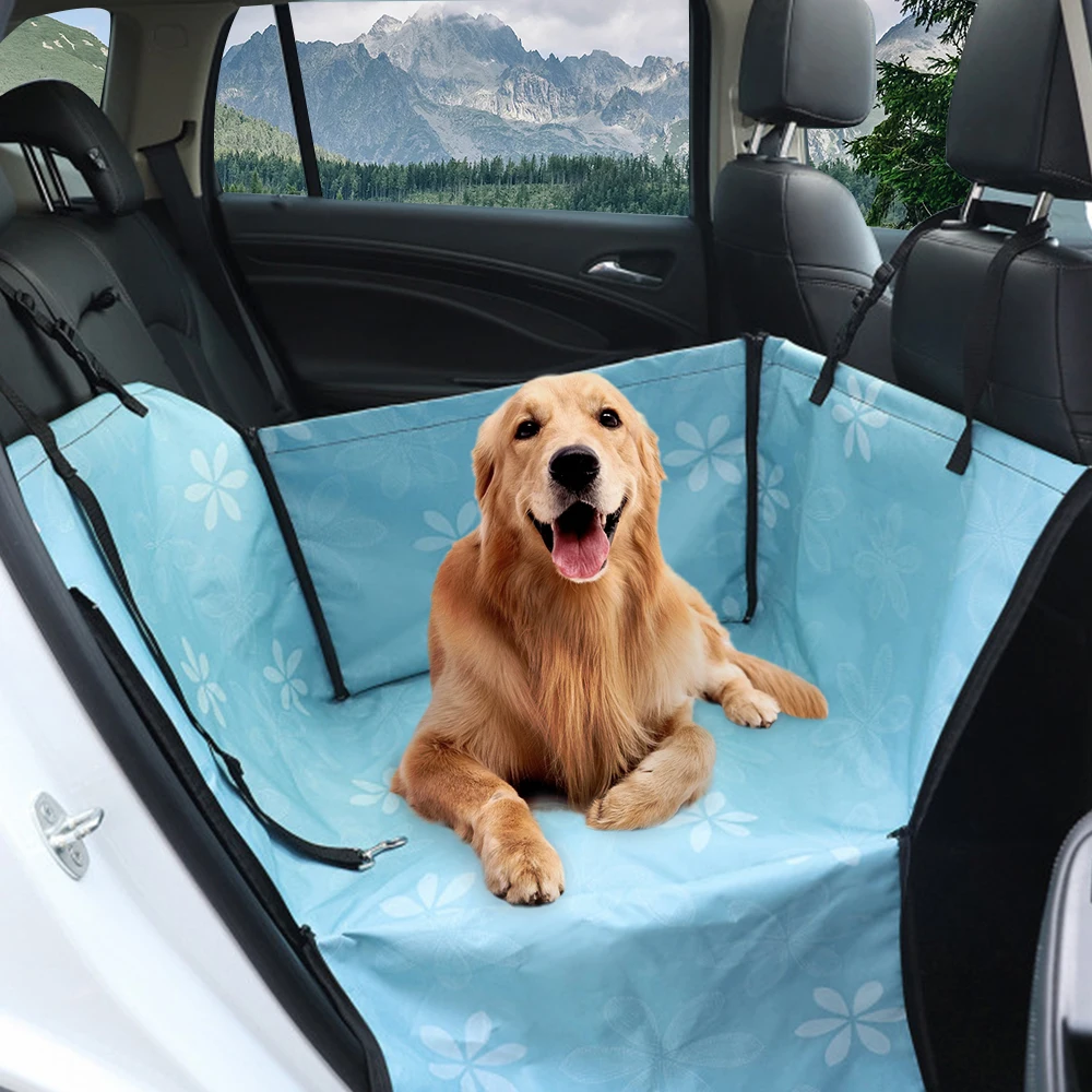 HLEF Cubierta de Asiento para Perros Asiento, Cubre Asientos Coche Perro un  Asiento, Imper…