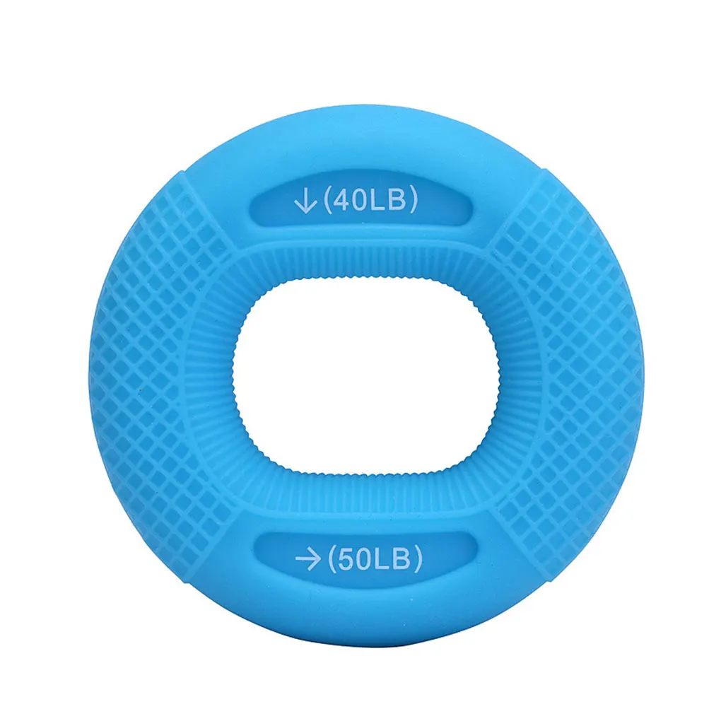 Silicone Adjustable Hand Grip 20-80LB Gripping Ring Finger Forearm Trainer Carpal Expander Muscle Workout Exercise Gym Fitness hand strengthener finger trainer finger strength trainer forearm exerciser hand grip trainers hand grip exerciser hand exerciser hand trainer