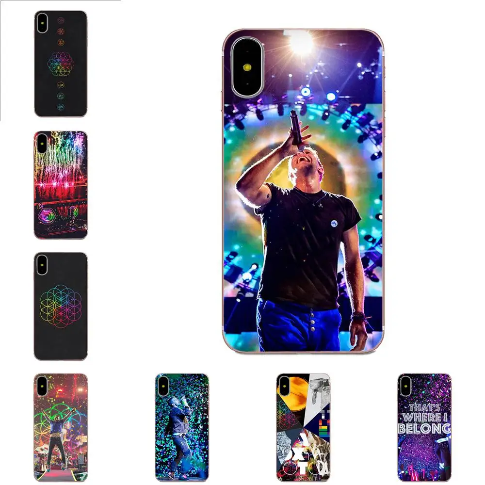 Мягкие силиконовые ТПУ прозрачные чехлы чехол Coldplay Live для Apple iPhone 11 Pro X XS Max XR 4 4S 5 5C