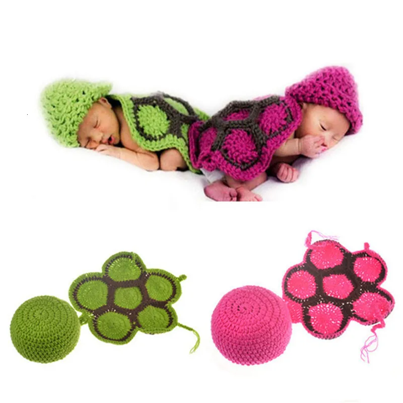 2017-new-baby-girl-boy-newborn-little-turtle-knitting-crochet-clothing-hat-hat-photography-photo-props