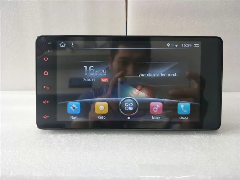 Автомобильный dvd Yulbro 7 дюймов 2din android для TOYOTA COROLLA Camry бренд Land Cruiser HILUX PRADO RAV4 pantalla