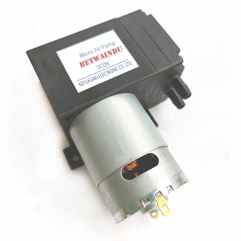 20 Вт Мини Вакуумный насос 12V/24V 80Kpa диафрагмы воздушный 300KPA 12L/мин поток Бесплатная