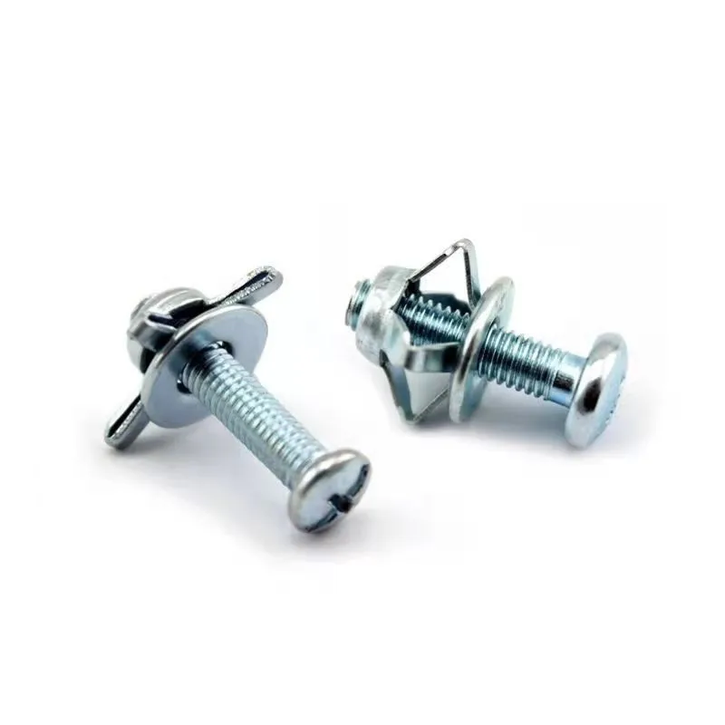 10sets/m6 Jack Nuts for Hollow Wall Iron Skin Car Metal Screw Petal Rivet Lock Nuts with Screw Fixed License Plate For Car