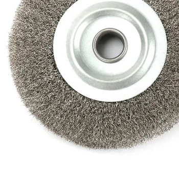 

1x Crimping Brush Angle Grinder Wire Cup Cleaner Rotary Metalwork Bench Remover